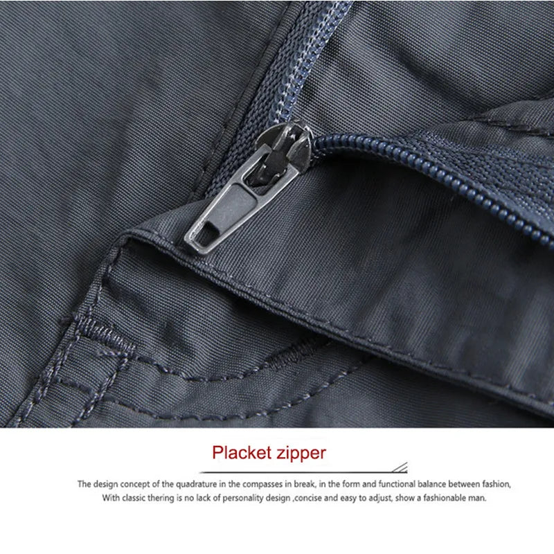 Cargo Pants Men Summer Tacitcal Casual Trousers Waterproof Quick Dry Multi Pocket Pant Male Work Outdoor Joggers Running 5XL