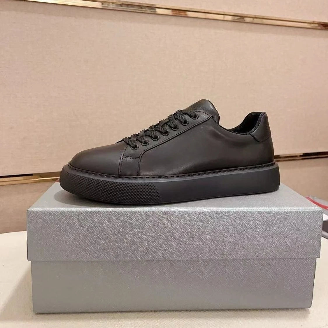 Summer Luxury Sneakers, Genuine Leather Platform Sneakers, Height-Increasing Casual Sneakers, Korean Style White Sneakers