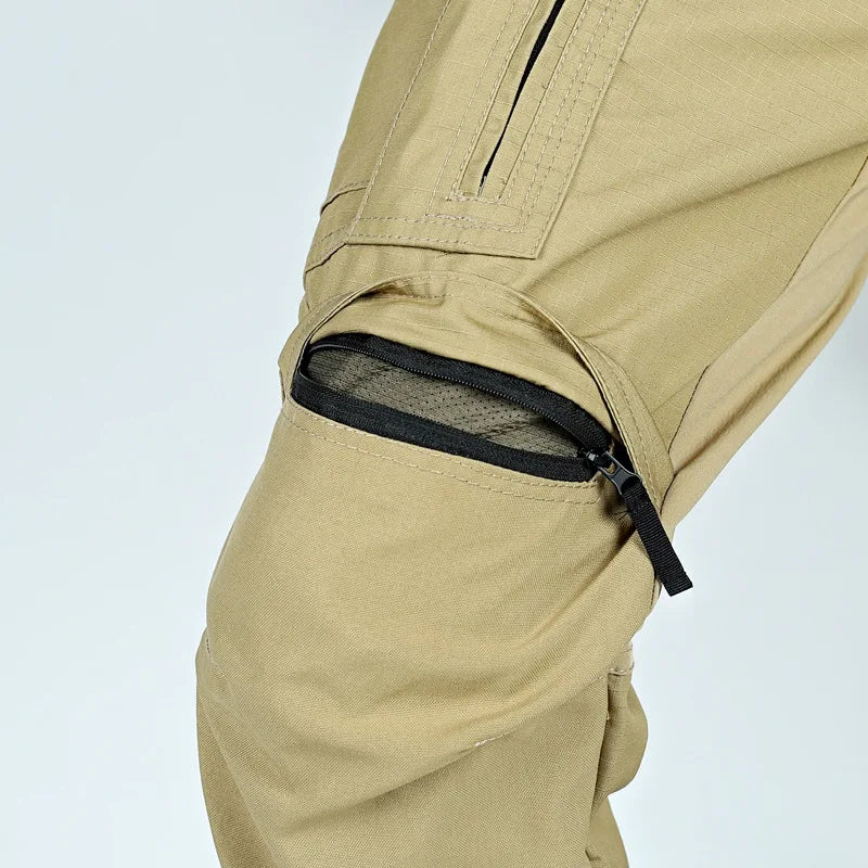 Men Cargo Pants Tactics Wear Resistant Multiple Pockets Military Tactical Pants Casual Spring Autumn Men's Trousers Hiking