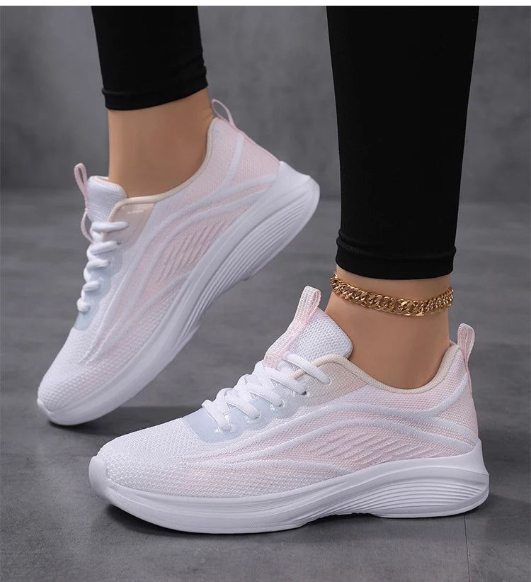 Women's Sneaker New Gym Shoes Woman Comfortable Sneakers Women Sports Shoes Mix Color Zapatillas De Mujer Baskets Femmes Tennis