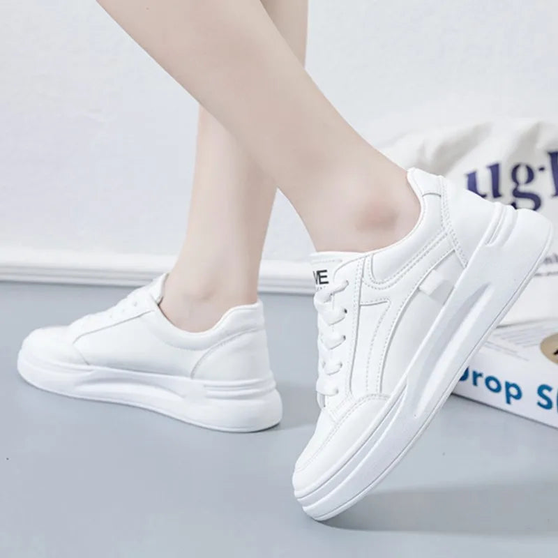 Women's Sneakers Fashion 2026 New Trainers Woman Shoes Comfortable Casual Sneaker Woman Lace Up Women Sneakers Tenis Feminino