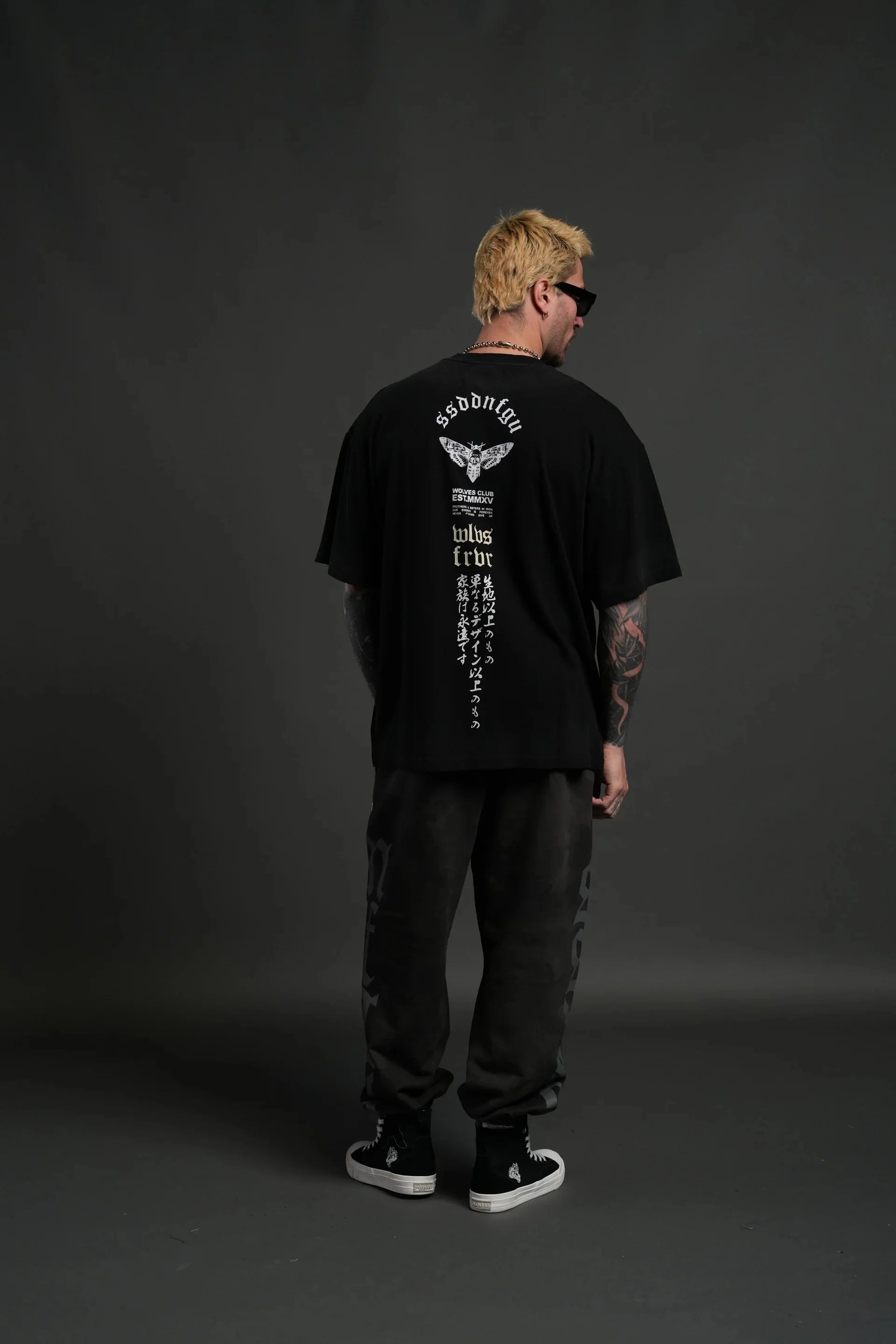 US SIZE Oversized Training Mens T-Shirt Design Letters Print T Shirts For Men Loose Fashion Sport Street Casual Clothes Tee Tops
