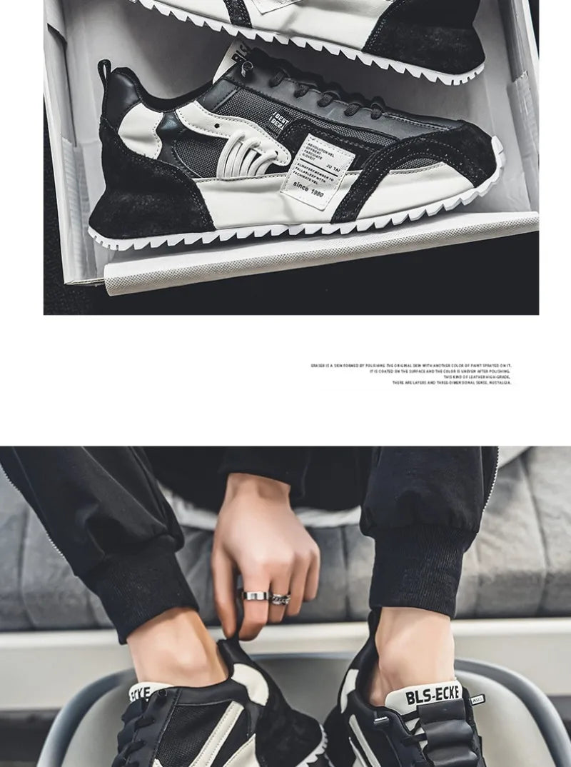 Mens Sneakers Luxury Brand Casual Shoes Breathable Sport Running Shoes Tennis Training Shoes for Men Platform Vulcanize Footwear