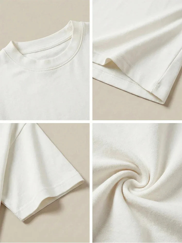 Women Oversized T-shirts Loose Urban Fashion Print Short Sleeve Round Neck Versatile Trend Cotton Tees Spring Summer Casual Tops
