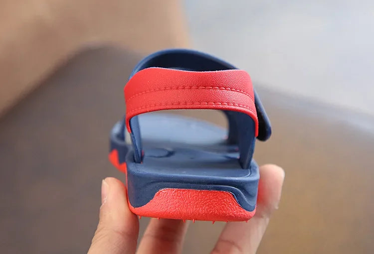 Summer Sandals Children's Flats Soft Anti-slip Baby Boys Girls Outdoor Beach Shoes Comfortable Sports Casual Toddler Sandals