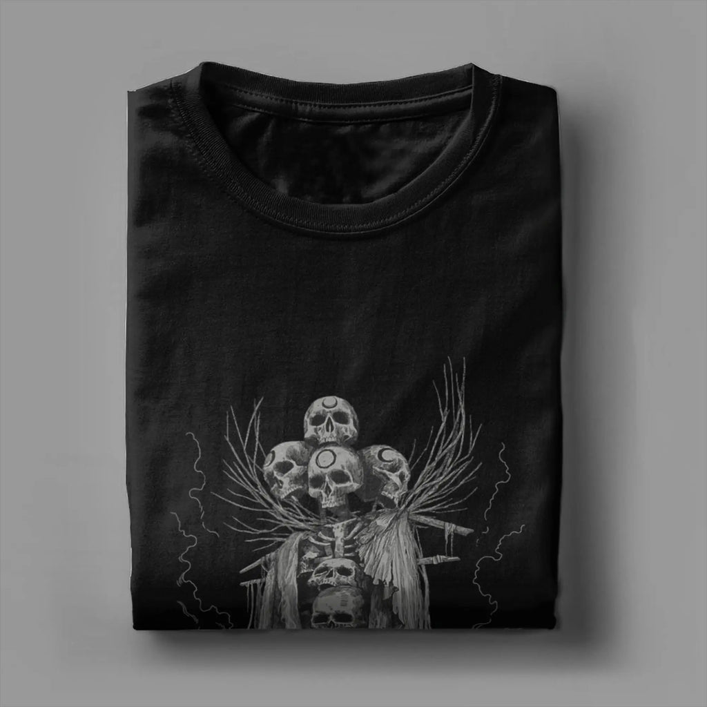 Oversized T Shirt Beach Hunts- Showdowns Hipster T-Shirts  Pure Cotton Tshirt for Male Awesome Design Short Sleeve Top Tees