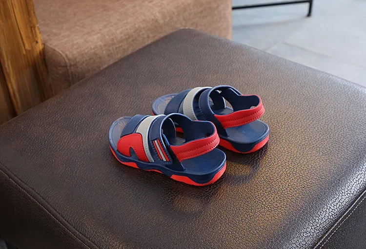 Summer Sandals Children's Flats Soft Anti-slip Baby Boys Girls Outdoor Beach Shoes Comfortable Sports Casual Toddler Sandals