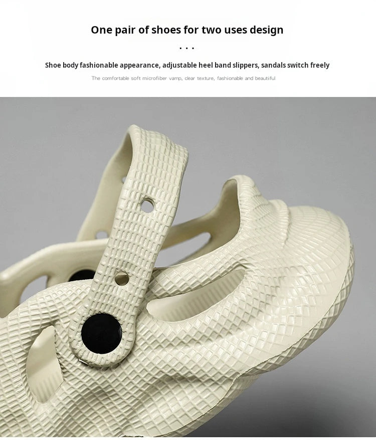 Summer Men Slippers Comfortable Platform Outdoor Sandals 2025 Beach Slippers Flip Flops Male Indoor Home Slides Bathroom Shoes