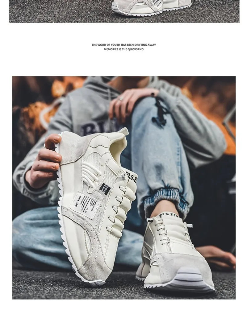 Mens Sneakers Luxury Brand Casual Shoes Breathable Sport Running Shoes Tennis Training Shoes for Men Platform Vulcanize Footwear