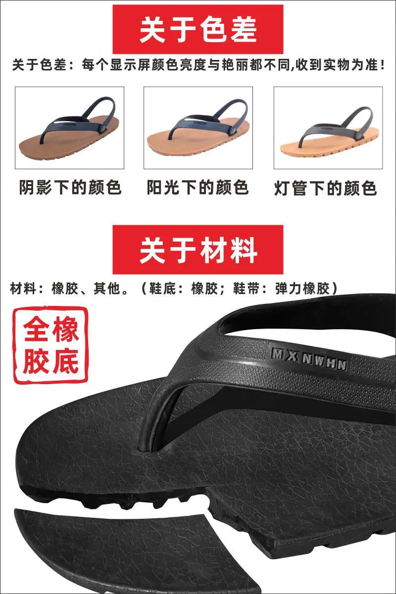Summer Outdoor Beach Casual Sandals for Men Sport Slippers Non-slip Breathable Men's Sandals Garden Slippers calzado hombre