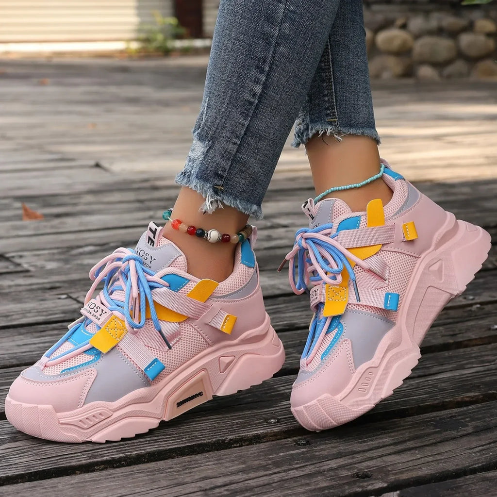 Women Sneakers 2024 New Spring Autumn Designer Shoes Lightweight  Comfortable Sneakers Women Outdoor Platform Shoes for Women