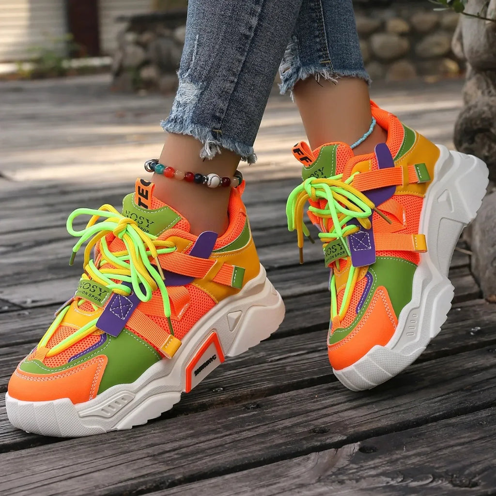 Women Sneakers 2024 New Spring Autumn Designer Shoes Lightweight  Comfortable Sneakers Women Outdoor Platform Shoes for Women