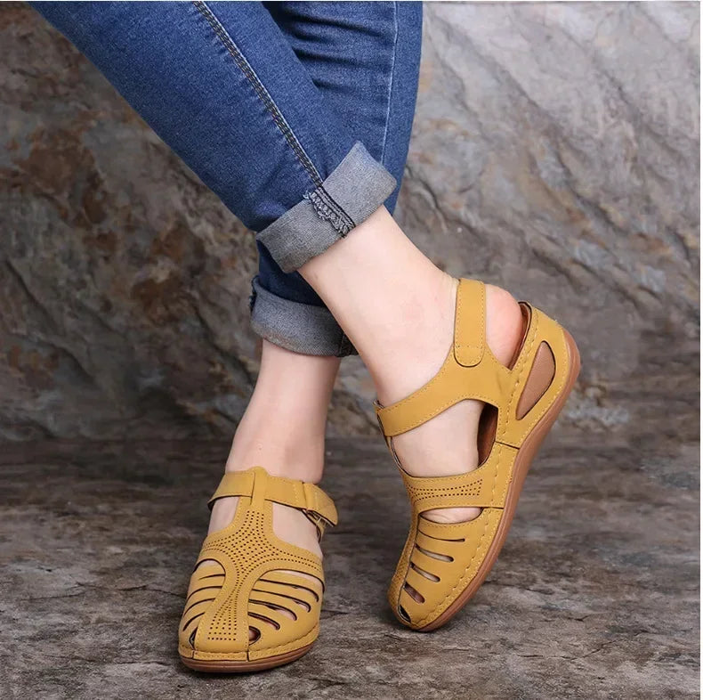 Women Sandals Bohemian Style Summer Shoes for Women Summer Sandals with Heels Gladiator Sandalias Mujer Elegant Wedges Shoes