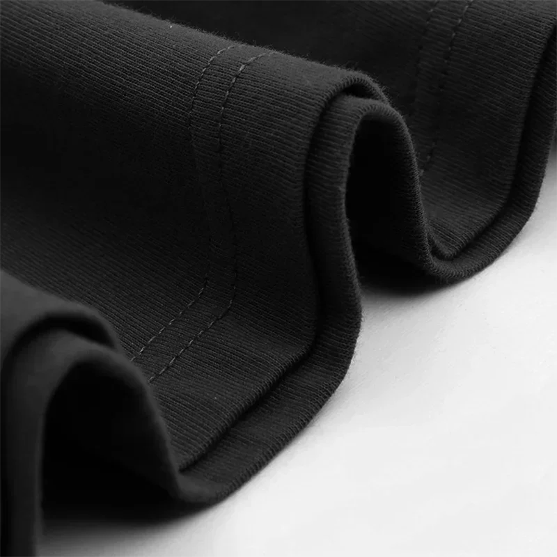 Mens Oversized T-Shirts Fashion Loose Fit Crewneck Tshirt Streetwear Heavyweight Short Sleeve Tee Shirt Gym Workout Tops