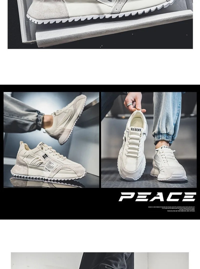 Mens Sneakers Luxury Brand Casual Shoes Breathable Sport Running Shoes Tennis Training Shoes for Men Platform Vulcanize Footwear