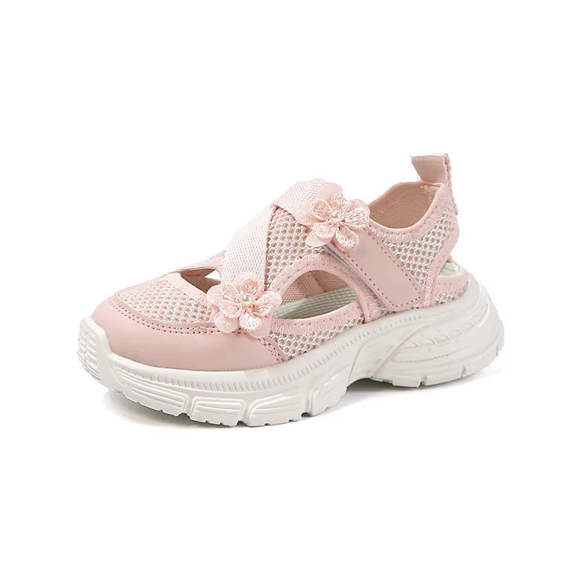Summer Sandals New Fashion Simple Girls' Shoes Anti Slip Soft Comfort Beach Casual Shoe Breathable Versatile Simple Sports Shoes