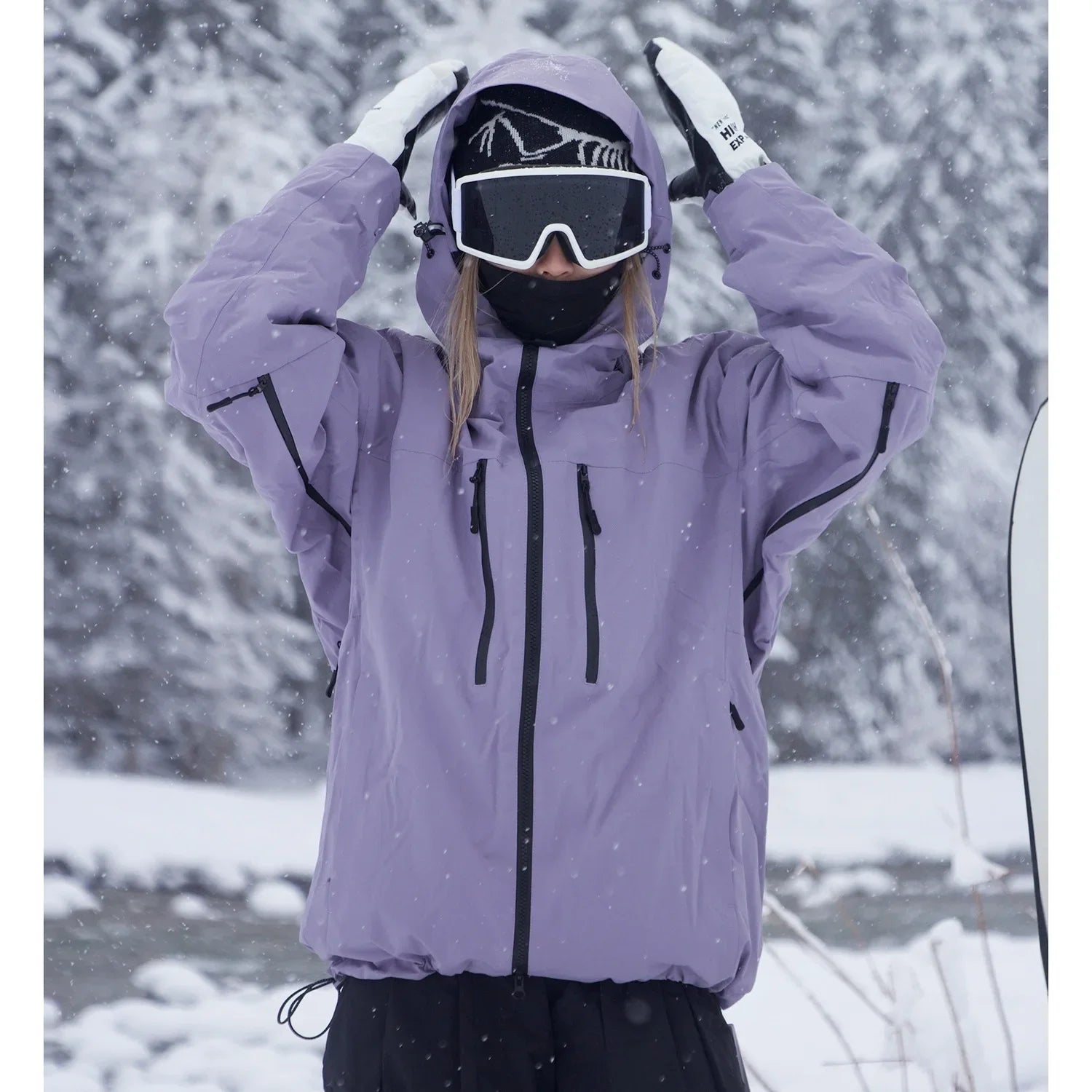 Winter Ski Jacket for Women Men 3L Snowboard Clothing Waterproof  Warm Breathable Outdoor Snow Wear Snowboarding Set