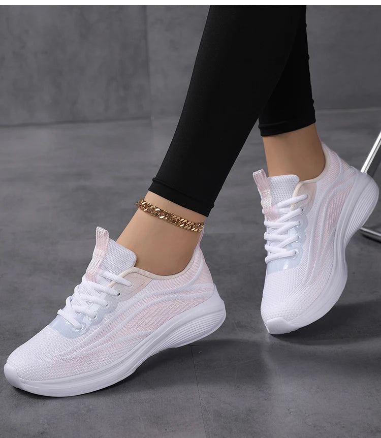 Women's Sneaker New Gym Shoes Woman Comfortable Sneakers Women Sports Shoes Mix Color Zapatillas De Mujer Baskets Femmes Tennis