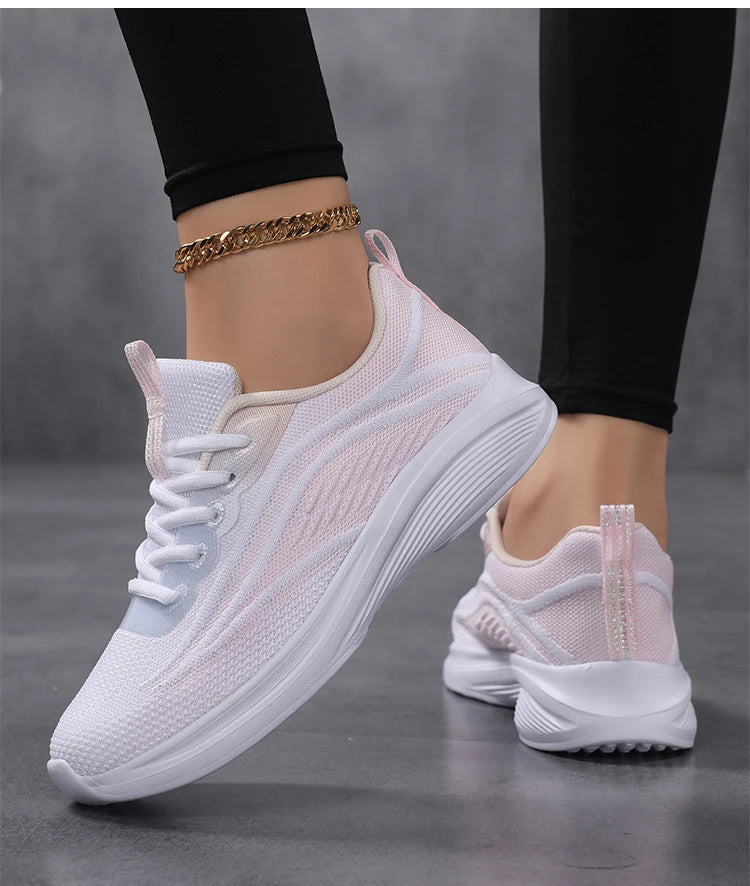 Women's Sneaker New Gym Shoes Woman Comfortable Sneakers Women Sports Shoes Mix Color Zapatillas De Mujer Baskets Femmes Tennis