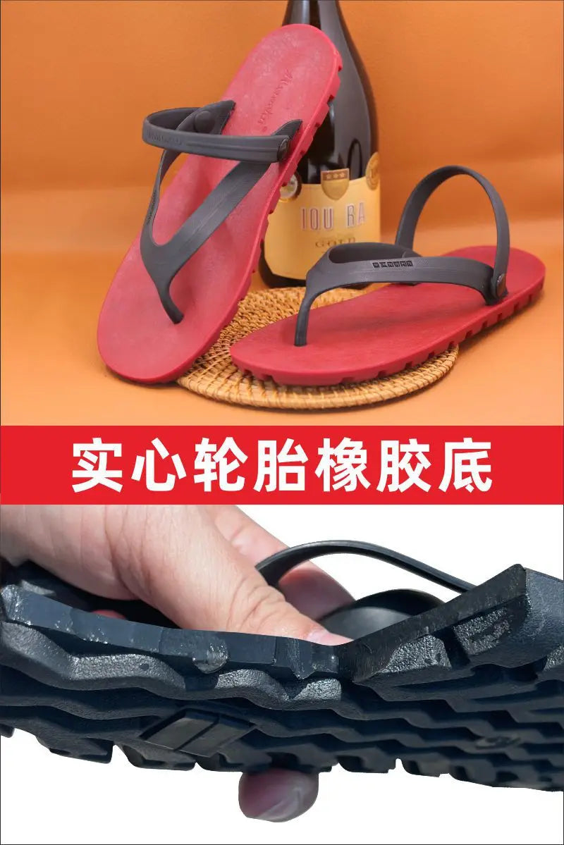 Summer Outdoor Beach Casual Sandals for Men Sport Slippers Non-slip Breathable Men's Sandals Garden Slippers calzado hombre