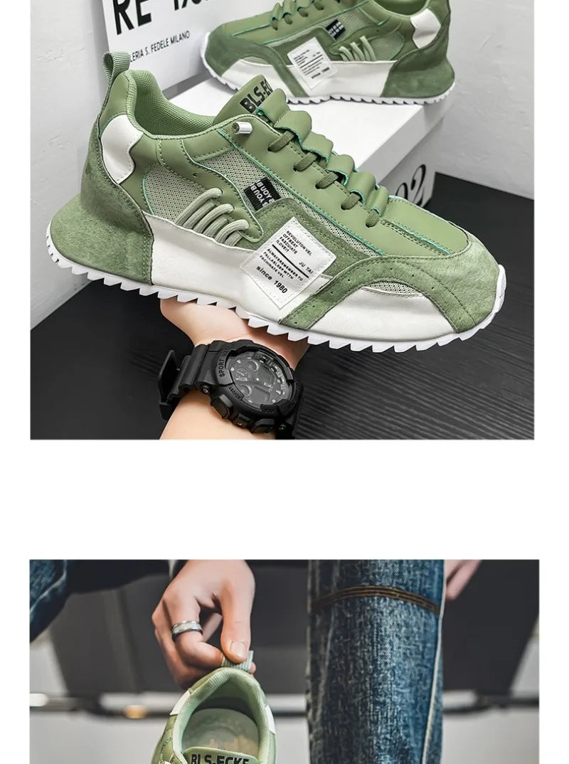 Mens Sneakers Luxury Brand Casual Shoes Breathable Sport Running Shoes Tennis Training Shoes for Men Platform Vulcanize Footwear
