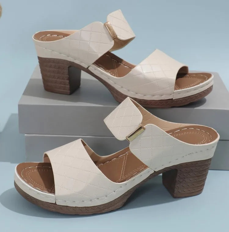 Summer Sandals Shoes Women Elegant Sandals Woman Slides Women Shoe Wedge Shoes Woman Breathable Footwear Female Slippers Woman