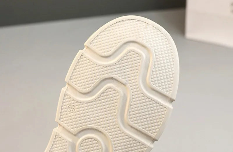 Summer New Women's Sandals Fashion Breathable Increase Baotou Semi-slippers Women Small White Shoe Sexy Dress Sandals Zapatillas
