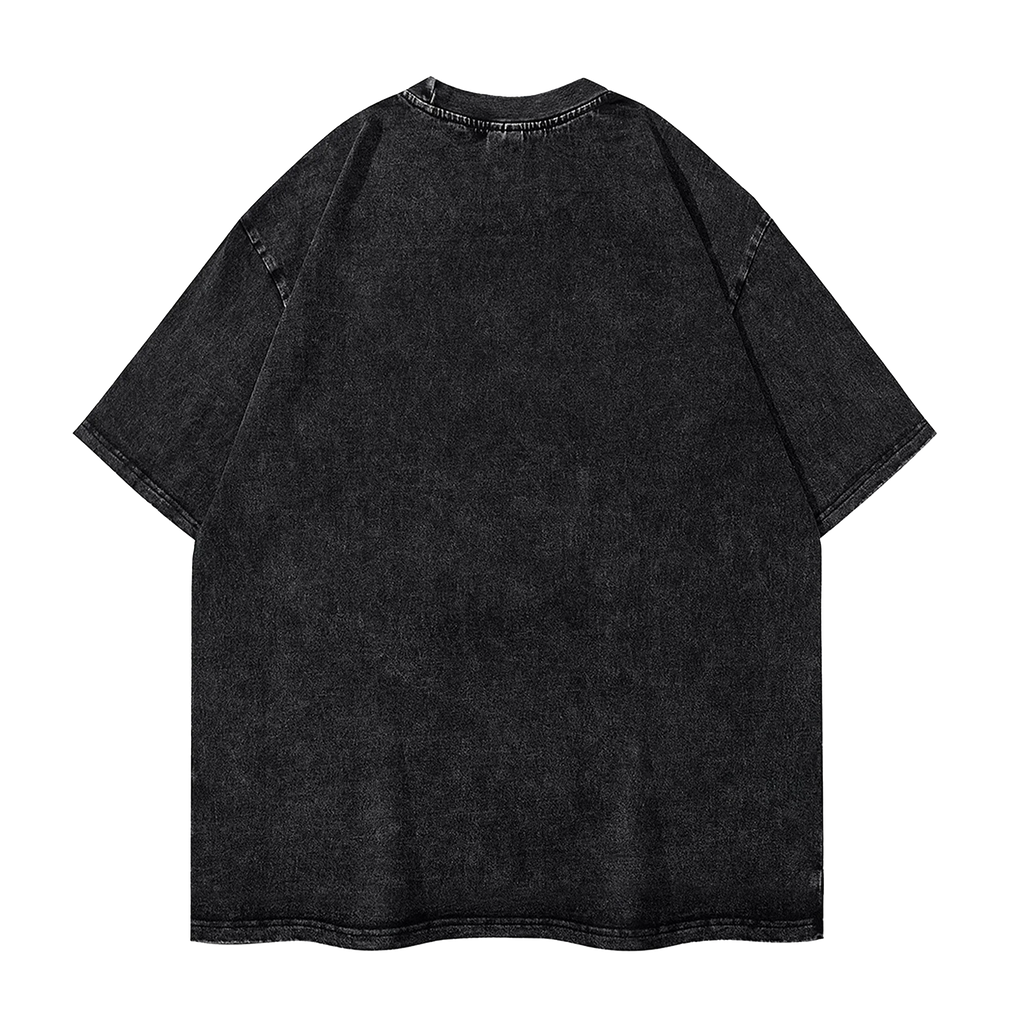 Oversized Washed T-Shirt Palestine Map  Cotton T Shirts  Novelty Tee Shirt for Men Summer Y2K Fun Print Clothing