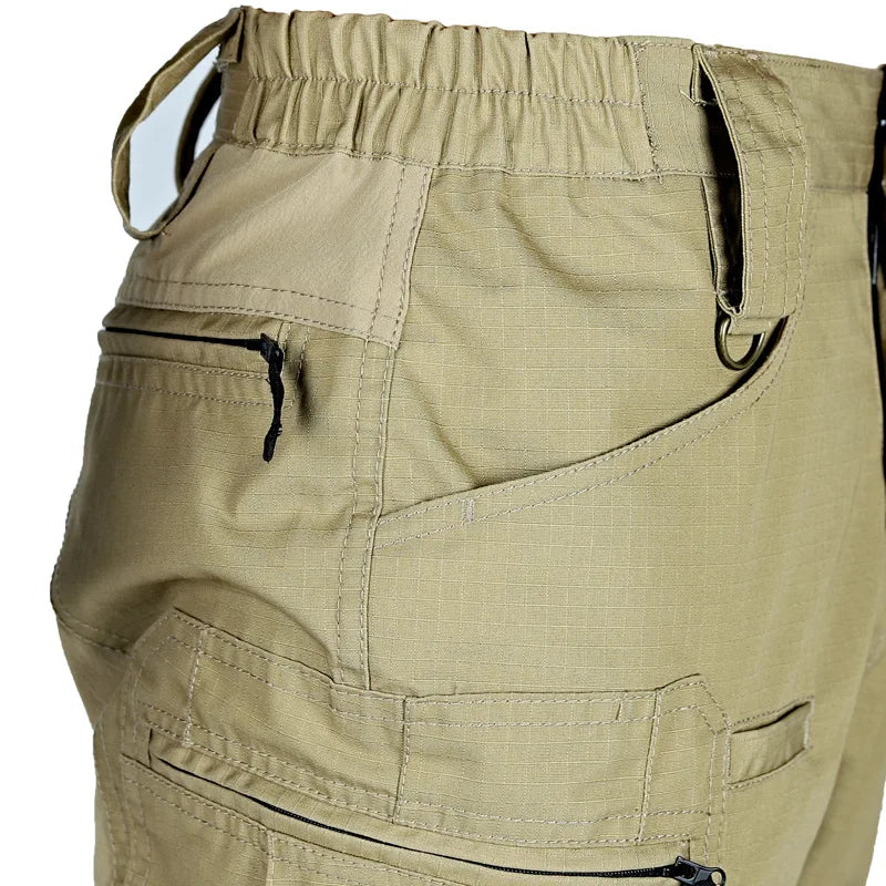 Men Cargo Pants Tactics Wear Resistant Multiple Pockets Military Tactical Pants Casual Spring Autumn Men's Trousers Hiking