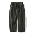 Men's Spring Summer Fashion Cargo Pants with Elastic Solid Color Multi-Pocket Long Pants Suitable for Outdoor Sports and Leisure