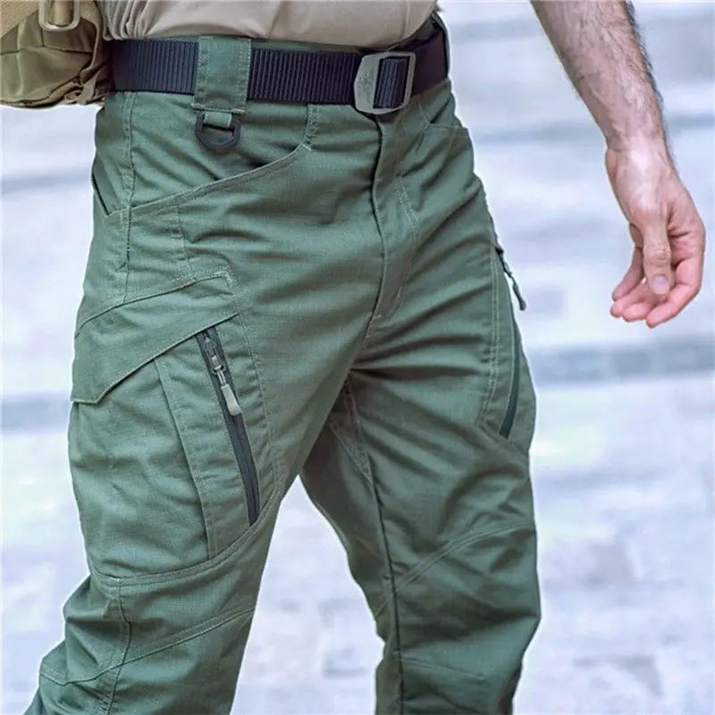 Cargo Pants Men Tactical Trousers Casual Multi Pockets Waterproof Pant Wear-Resistant Casual Trousers Outdoor Hiking Work Man