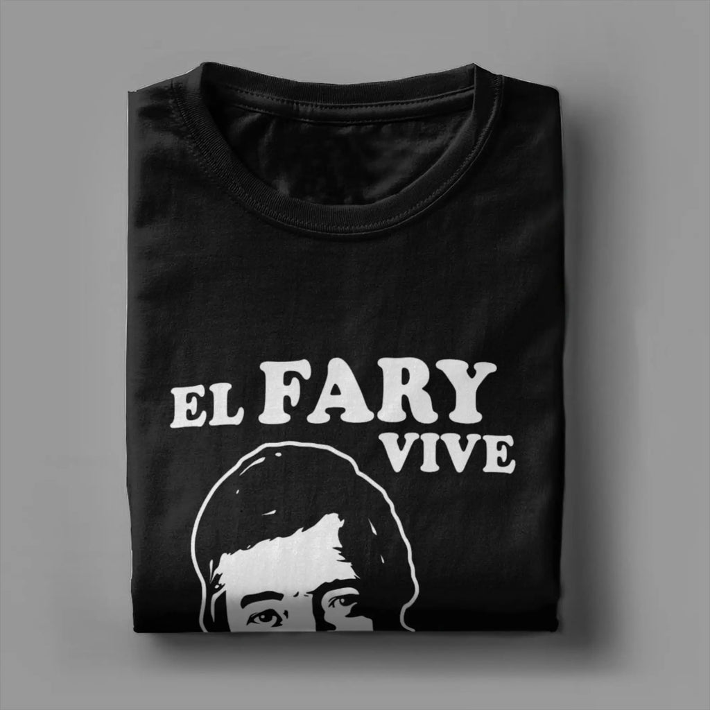Oversized T-Shirt Summer El Fary Spanish Singer Portrait Hip Hop T-Shirts  Cotton Tshirt for Men's Aesthetic Short Sleeve Tops