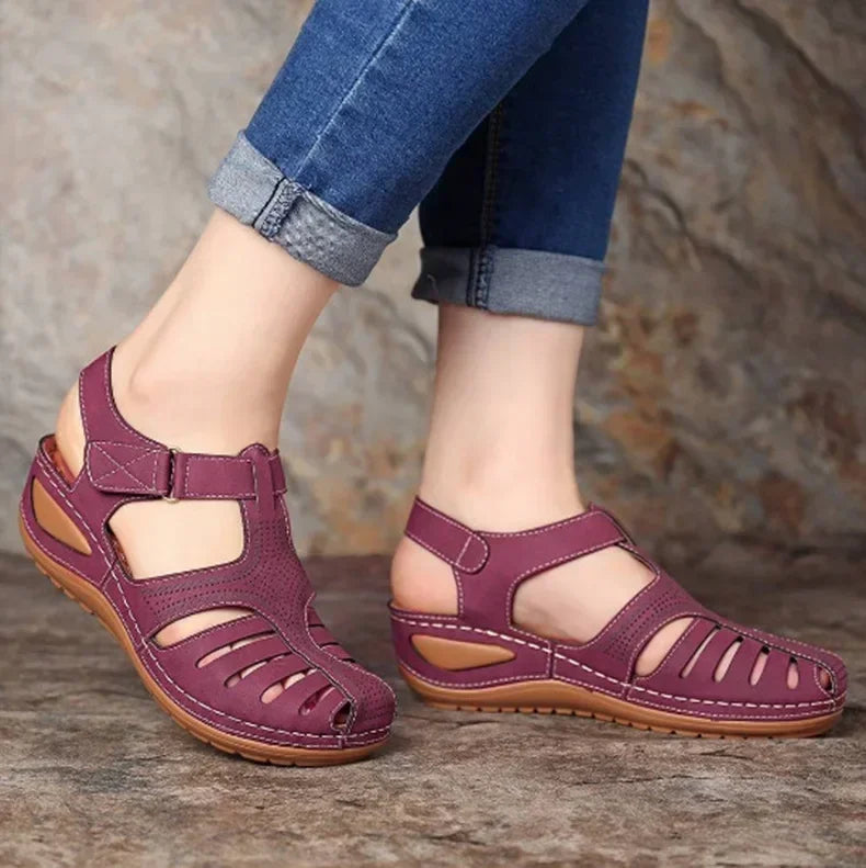 Women Sandals Bohemian Style Summer Shoes for Women Summer Sandals with Heels Gladiator Sandalias Mujer Elegant Wedges Shoes