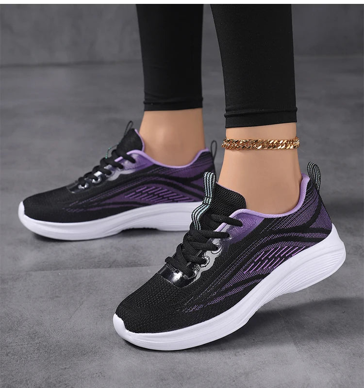 Women's Sneaker New Gym Shoes Woman Comfortable Sneakers Women Sports Shoes Mix Color Zapatillas De Mujer Baskets Femmes Tennis