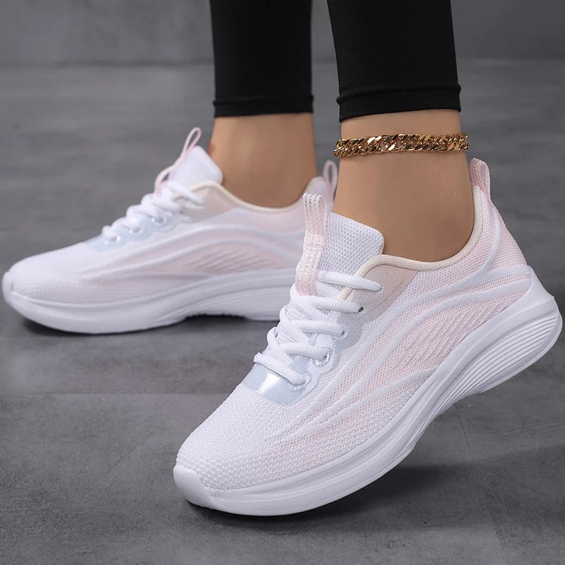 Women's Sneaker New Gym Shoes Woman Comfortable Sneakers Women Sports Shoes Mix Color Zapatillas De Mujer Baskets Femmes Tennis
